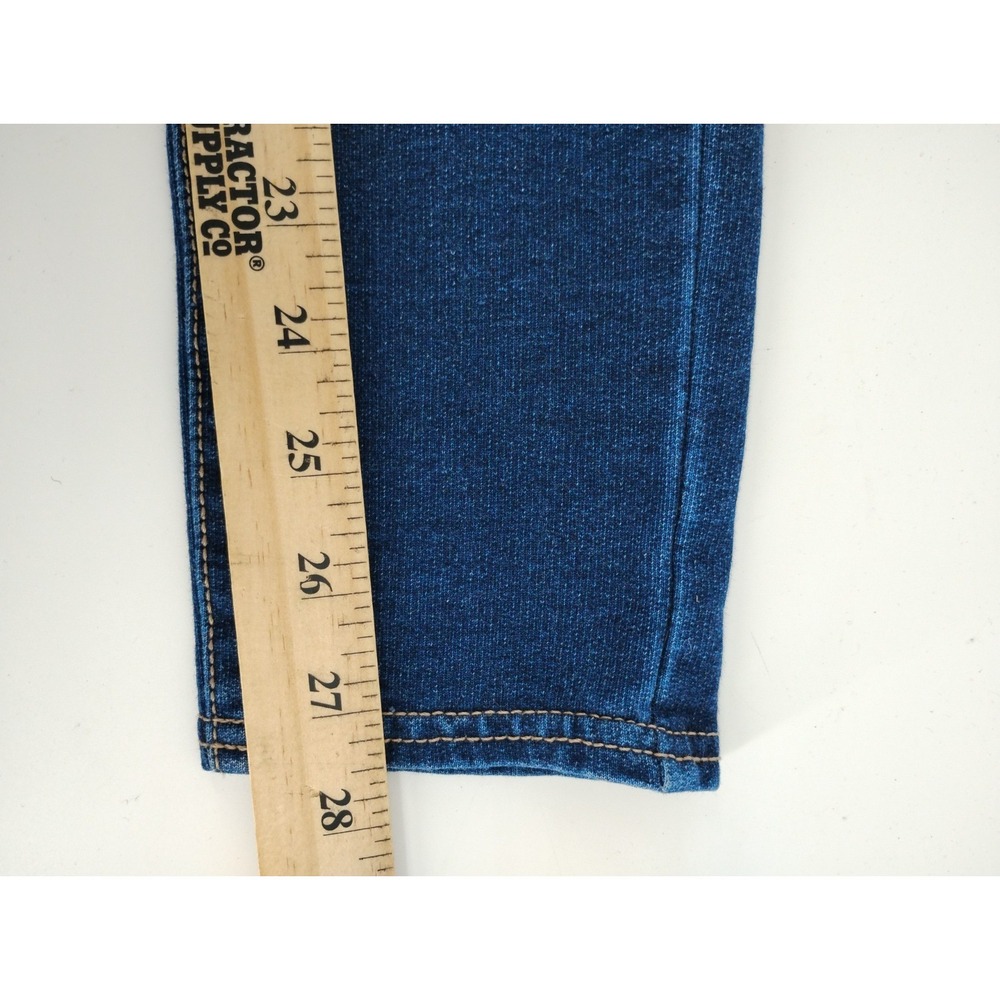 Levis 511 Slim Girls Blue Stretch Straight Denim Jeans Pants Sz 14R - Picture 9 of 10